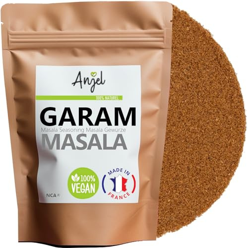 Garam Masala en Poudre Mélange d'épices 100% Naturel - Cuisine Indienne Créole Viandes Marinades Pâtes Curry Sans Gluten Vegan - NCA (100)
