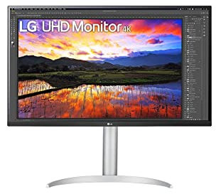 LG 32UP55NP-W Computer monitor 80 cm (31.5) 3840 x 2160 pixels 4K Ultra HD Black Matte 16:9
