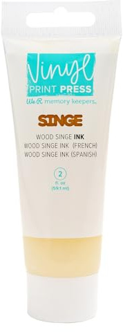 We R - Inchiostro per stampa serigrafica in vinile, 56,7 g, colore: Legno