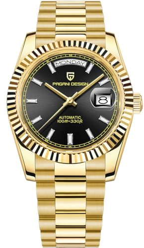 Pagani Design DD40 PD1783 Herren-Armbanduhr, Luxus-Automatikuhr, AR-Saphirglas, mechanische Armbanduhr, Herren, 10 bar, NH36A-Uhrwerk