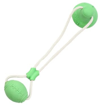 Dog Entertainment Toy, Suction Cup Dog Toy Tug of War Rope Dog Tow Toy Boredom Games for Dogs, Chew Toy for Teething Puppy Boredom Toy for Puppy