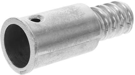 TOKIDNY 20.4mm Aluminum Alloy Thread Head Adapter for Telescopic Poles for Broom Handle Repair and Metal Rod Mops