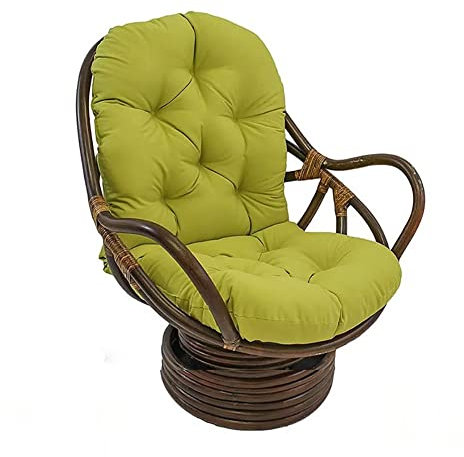 Wasserdichtes, weiches, dickes Schaukelstuhlkissen, waschbarer Ersatz für Rattan-Klappstuhl, Outdoor, Garten, Terrasse, Matte, 60 x 120 cm