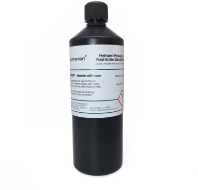 Cool Products Internal Water Cooler Clear Sanitiser 6% Hydrogen Peroxide, 1 Litre