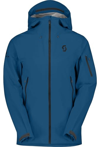 Scott Herren Explorair 3L Jacke, solid blue, XL