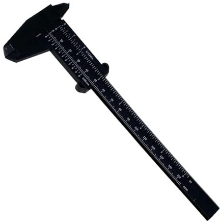 Herramienta de medición de calibrador, calibrador digital,Pies de rey precisos Pie de rey práctico - Regla Vernier de pantalla multifuncional, herramienta de calibres conveniente para estudio, medida