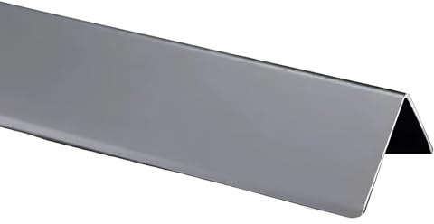 Coayuou Alu Winkelprofil 90cm* 3 Stück Eckenschutzprofil Kantenschutz Schutz Vor Abnutzung Eckleiste Selbstklebend Perfekt Für Familienhäuser, Büros Und Öffentliche Räume(Grau,10x10mm)