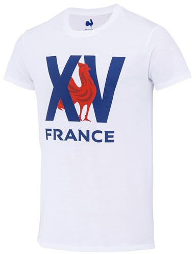 XV de France T-Shirt de Rugby - Collection Officielle FFR - Equipe de France de Rugby