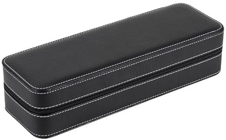 Generico Porta Accessori Per Orologi E Gioielli Da Uomo, 6 Scomparti Porta Orologi E Anelli Display, Accessori Organizzatore per Gioielli e Oggetti Classici Idee Regalo per Amici Colleghi e Adulti