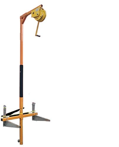 SnamicE Herramientas de elevación para Unidades Exteriores de Aire Acondicionado en Altura: grúa Plegable para instalación, Duradera y fácil de Usar, cabrestante mejo,1-5hp Enhanced+1800lb 15m Winch