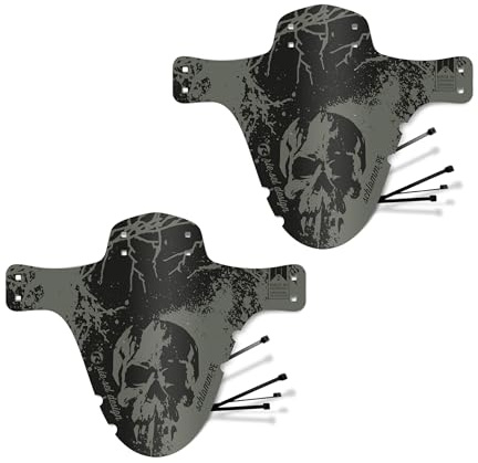 Riesel Design - MTB Schutzblech – Mudguard Schlamm:PE für Mountainbikes | ultraleichter Spritzschutz, Kotflügel & Schmutzfänger am Fahrrad – für 20–29 Zoll, Downhill, Enduro, XC & E-Bike geeignet