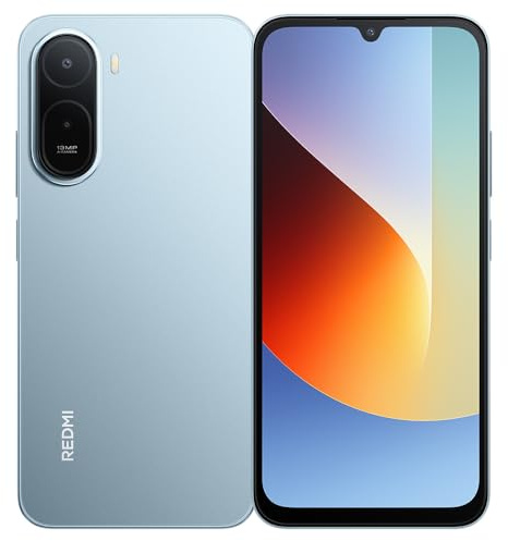 XIAOMI Redmi Smartphone A7 Pro 4G Blu, 4+64 GB, Display 6.9 pollici, Batteria 6000 mAh, Caricatore da 15 W, Caricatore Incluso