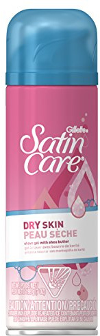Gillette Satin Care Shave Gel, Dry Skin, 7 Ounce