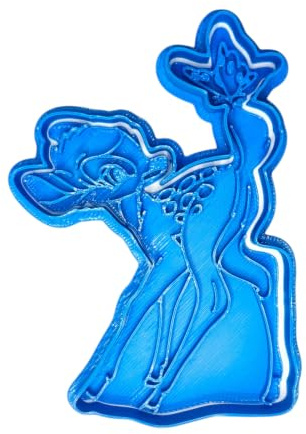 Cuticuter Bambi Cortador de Galletas, azul