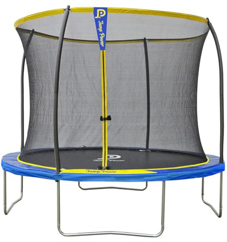 Trampolin Outdoor Jump Power, Kinder Gartentrampolin mit Sicherheitsnetz (305)