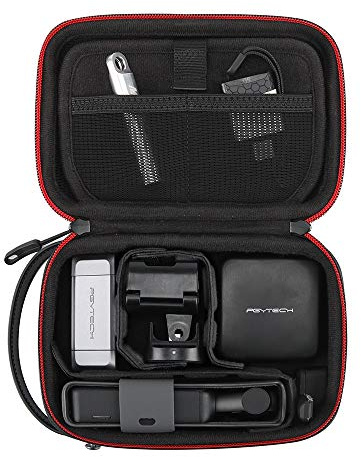 PGYTECH Action Camera Carrying Case Mini Compatible for DJI OSMO 360/Action 5 Pro/4/3/Pocket 3, for Gopro Hero 13/12/11 Storage Box Handbag for Insta360 Ace Pro 2/X5/X4, Feiyu Battery Accessories