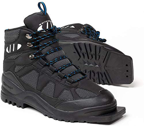 Whitewoods Unisex Adult 301 75mm XC Touring Cross Country Adventure Insulated Ski Boots, Black/Blue, 49