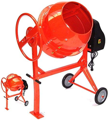 Betonmischer 140L Betonmischmaschine 55447 Mörtel Mischmaschine Zementmischer AWZ