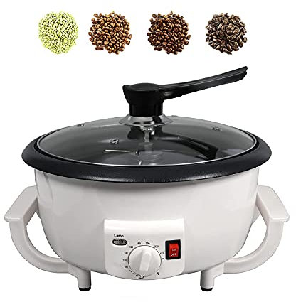 Torréfacteurs de café, torréfacteur électrique, Grille-pain électrique pour la maison, café en grain, cacahuète, noix de coco, châtaignes, grille-pain, température réglable, magasin/maison