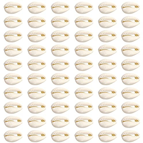 TOAOB 200pcs 18 à 20 mm Shell Perles en Coquillage Naturels pour Fabrication De Bijoux Bracelet Accessoires Artisanat Loisirs Créatifs