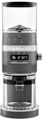 Kitchen Aid KAFFEEMÜHLE - ARTISAN 5KCG8433 - Medaillon silber - von French Press bis Espresso 5KCG8433EMS