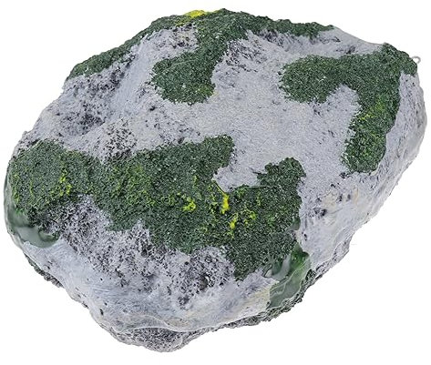 FRCOLOR 2 STK bimsstein kunststein Dekoration Fischfelsen für Becken Pflanzendekor Ornament künstlicher Stein Aquarium- Wasserpflanzen Dekorationen Landschaftsstein