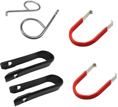 JCUGSBS 6-Teiliges Set Radschraubenkappen Abzieher, Radmutterkappen Abzieher, Bolzenabdeckung Auszieher, Abzieher Für Mutterdeckel, Gadgets Zur Unterstützung Bei Autoreparaturen