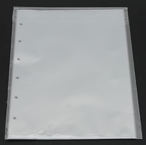 5er Pack - KATEX Stammbuch-Klarsichthüllen | 6-Fach Lochung - für Standesamt Dokumente | STANDESAMTFORMAT (130mm x 200mm)