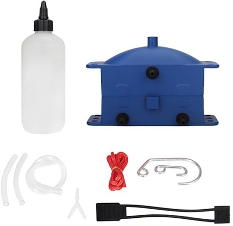 Motorcycle Chain Cleaning Machine Kit Brush Gear Cleaner Tool for Universal Motorbike Chains Lube Device Blue