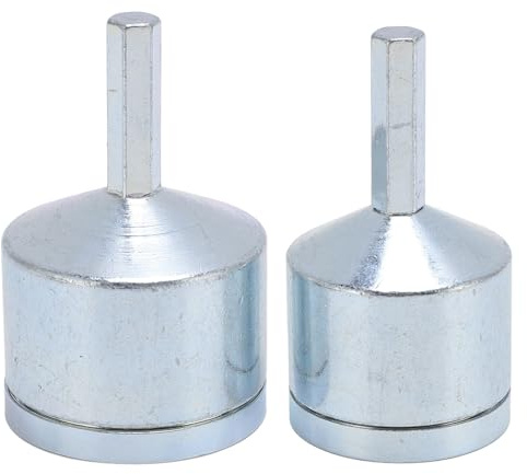 Copper Pipe Cleaner Brush Professional Heavy Duty 1/2 3/4 Inch Power Drill Cleaning Tool for Plumbing Industrial Use Alloy Steel Hex Shank 2PCS