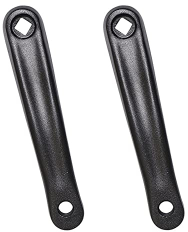 Ddujbtp Professionelle leichte und rechte 170 mm Fahrrad-Kurbelarm, Aluminiumlegierung, Singlespeed-Kurbelgarnitur für Fahrrad, Mountainbike, Rennrad