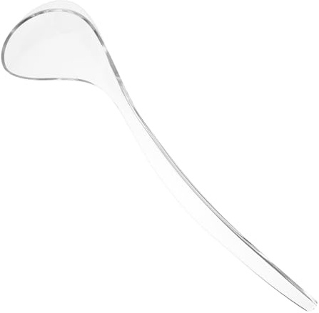 VANZACK Cuillère à Soupe Plastique Résistante Réutilisable avec Long Manche Ergonomique Louche de Service Polyvalente pour Cuisine Familiale Restaurants Hôtel