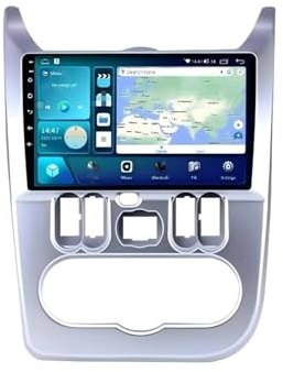 Android Auto-Bildschirm Für Renault 2009-2015 Autoradio CarPlay Multimedia-Videoplayer(TL7 8G 128G)