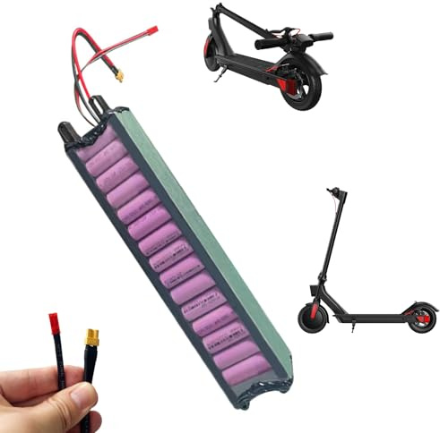JHKJ 36V 5,2Ah 6,6Ah 7,8Ah 10,4Ah Scooter-Akku, 36V Hoverboard-Akku mit XT30+JST-Stecker, 36-Volt-Akkus für selbstbalancierende Boards (0-370W-Motoren)