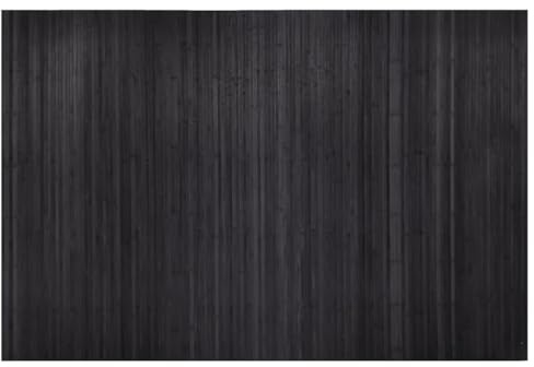 vidaXL Raumteiler Paravent Trennwand Umkleide Dekowand Sichtschutz Spanische Wand Schlafzimmer Bambus Vlies-Rückseite Grau 250x165cm