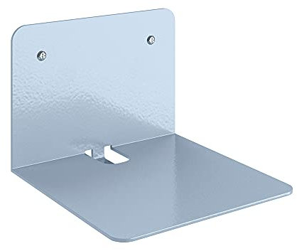 Vicco Wandregal Ghost, hängendes Regal, Silber, 12.5 x 9 cm 4er Set