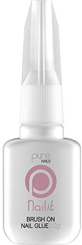 Pure Nails Brush On Nail Glue - (1 X 10g) (N98)