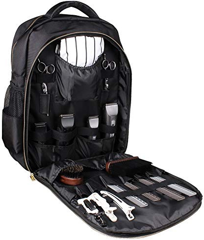 WANGXN Segeltuch-Rucksack-Schulter-Beutel Daypack für Mann-Frauen-Rucksack für Friseur Hair