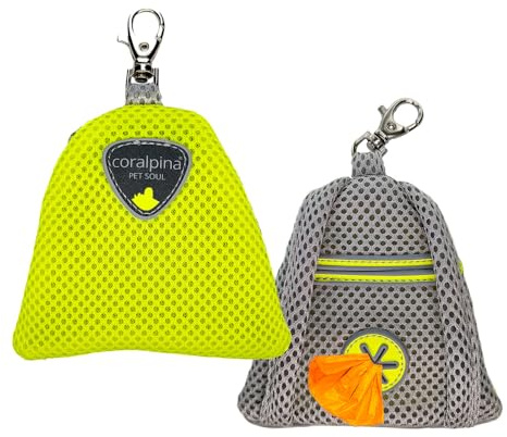 coralpina Zainello - Dispenser per Sacchetti, 5T, Colore: Giallo