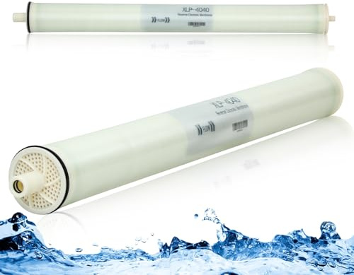 XLP-4040, XLP 4040 Membrane for Extreme Low Pressure Commercial Membrane, Salt Rejection 99%, 2300GPD, TDS≤1000ppm, 4040 XLP Membrane Good for Municipal Tap Water/Low-TDS Groundwater