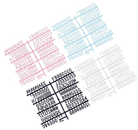 MAGICLULU 8stücke Kreatives Filzbrief-board Teiliges Kunststoffbuchstaben Für -nachrichten Und Dekoration