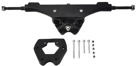 Dsdhuf 17 Inches Electric Skateboard Truck Aluminum Gasket Motor Trucks Electric Skateboard Bridge Riser Pad Longboard Bridge