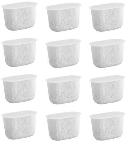 12 Pack of Water Filter Inserts for Ninja Espresso Machine Luxe Cafe | Activated Carbon Coffee Machine Accessories for Ninja Filter Water to Enhance Coffee Flavor