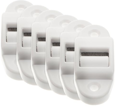 GRIRIW 6 Pezzi Guida Cinghia Tapparella con Spazzola Integrata Riduce Attrito e Usura per Avvolgibili in Alluminio Accessorio Sostitutivo Resistente per Guide Cinghie Tapparelle
