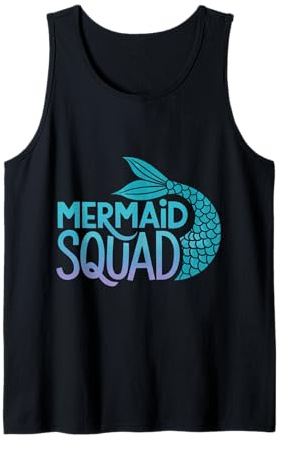 Meerjungfrauenschwanz Meerjungfrauen-Trupp Tank Top