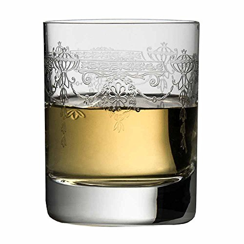 1890 Shot Glass 6cl - Single - Vintage Etched Crystal Shot Glass