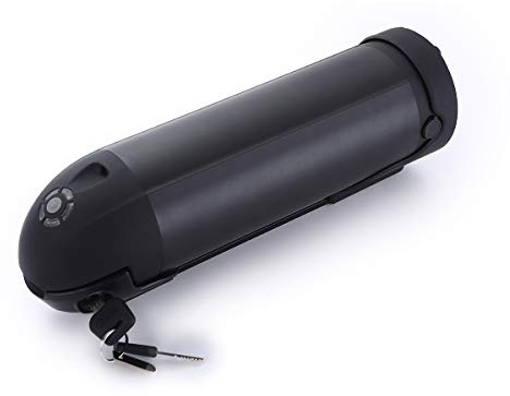 HANERIDE E-Bike Original Botellas de Bebida Batería 36V 11.6Ah 417.6Wh Batería de Ion de Litio para Tubo de plumón con Cargador