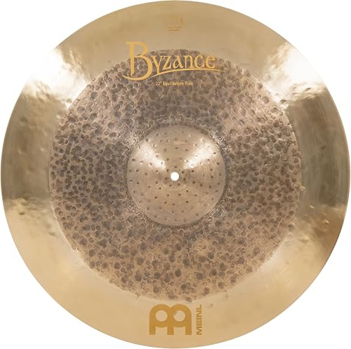 Meinl Cymbals Byzance Vintage Equilibrium Ride de 22 pulgadas, Matt Garstka Signature - Fabricado en Turquía - Bronce B20 martillado a mano, 2 años de garantía (B22EQR)