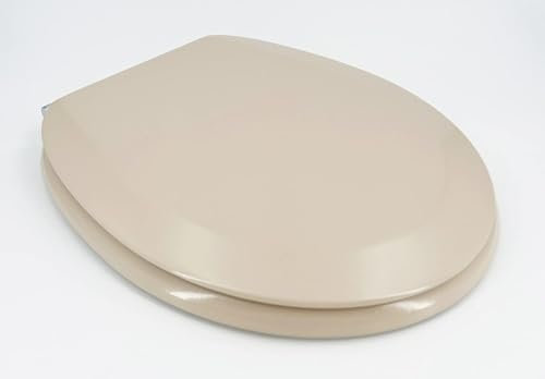 ADOB Premium Soft WC Sitz gepolstert Farbe beige mit Absenkautomatik, 69673