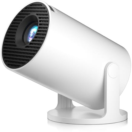 Mini Projector with WiFi and Bluetooth, 4K Portable Projector,